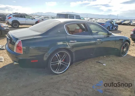 2006 Maserati Quattroporte M139 z USA, uszkodzony, nr VIN ZAMCE39A160026655